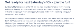 Screenshot of the third section of an AI-generated newsletter