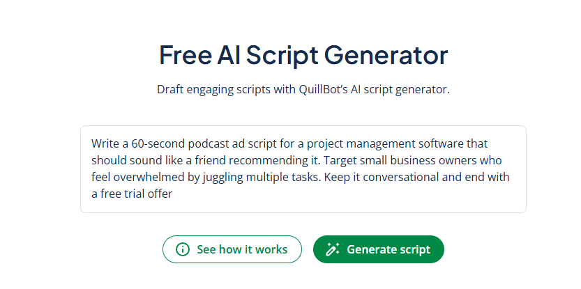 AI Script Generator: How to Write Better Scripts Faster