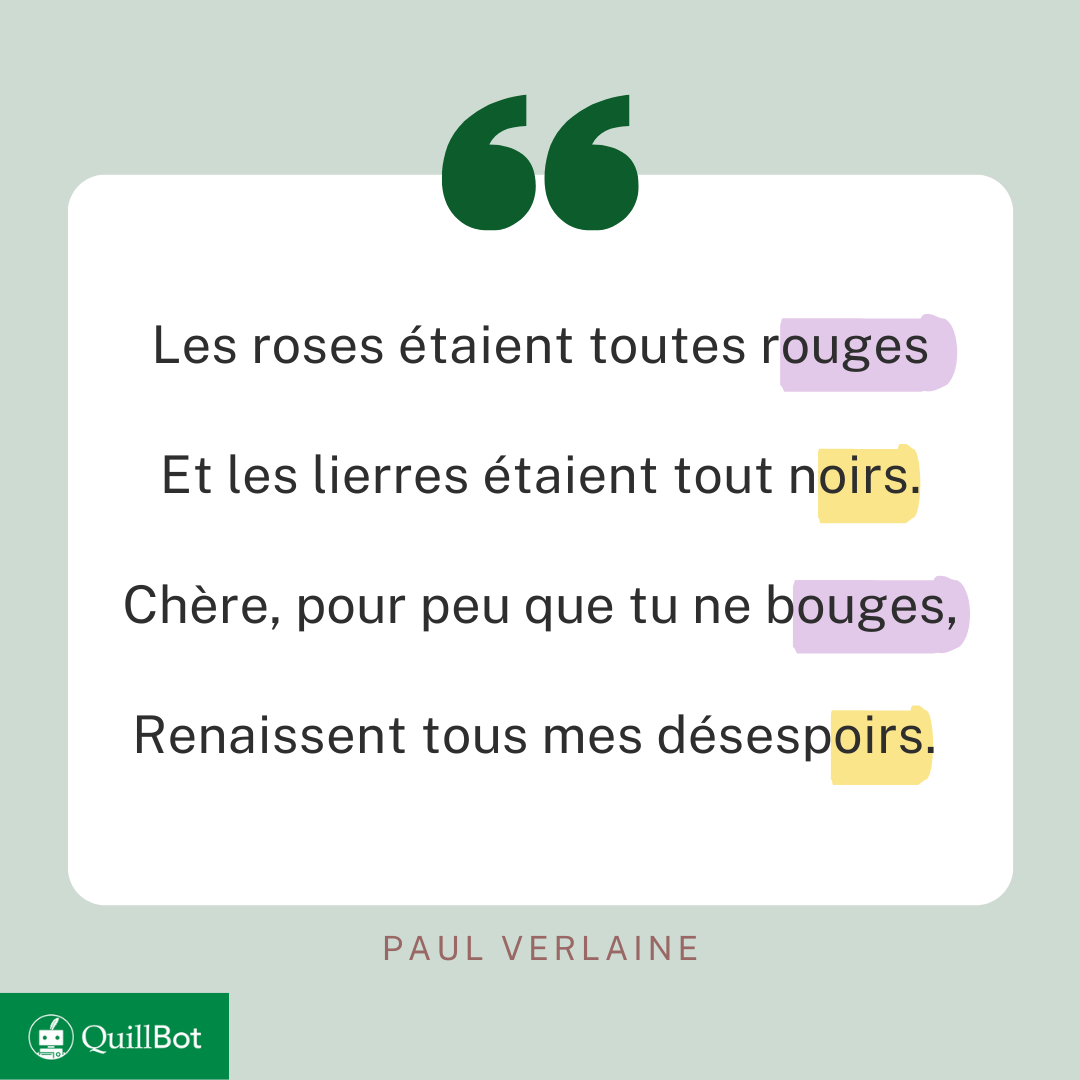 rimes croisées exemple