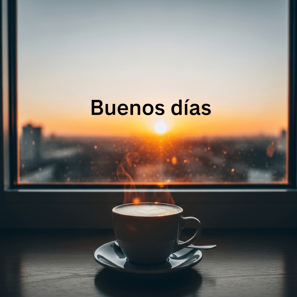 buenos días