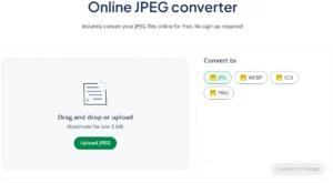 QuillBot free JPEG converter