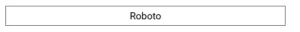 Roboto typeface