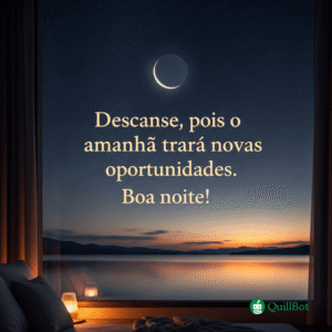 bom descanso amanha