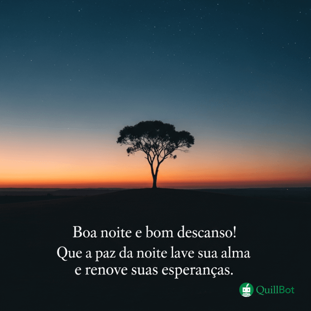 Boa noite, bom descanso | Mensagens e frases
