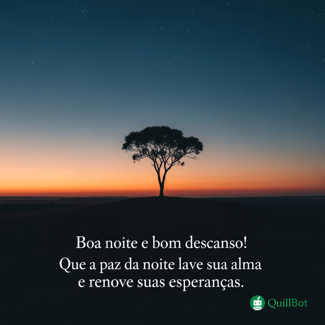 Boa noite, bom descanso | Mensagens e frases