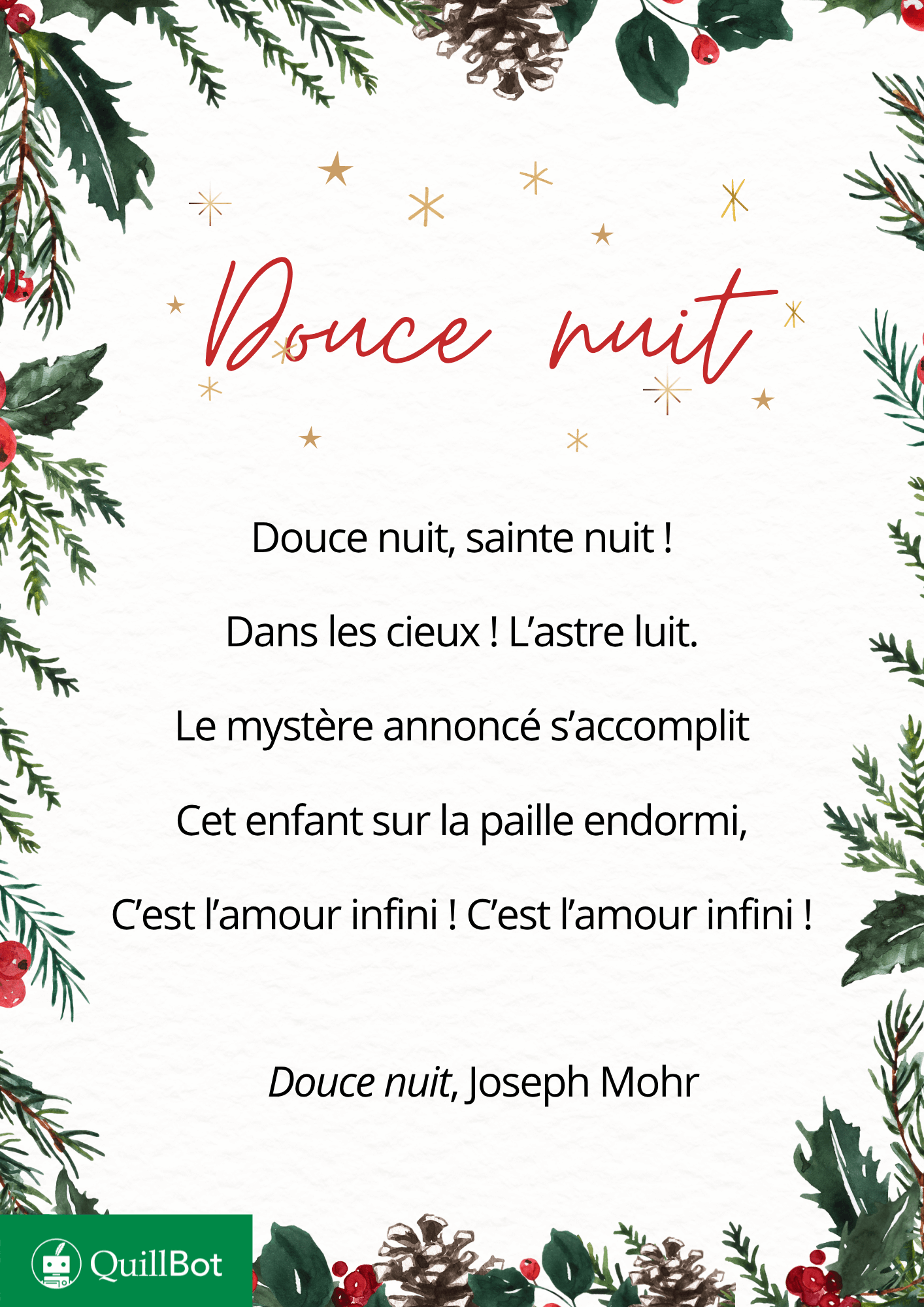 chanson de noel