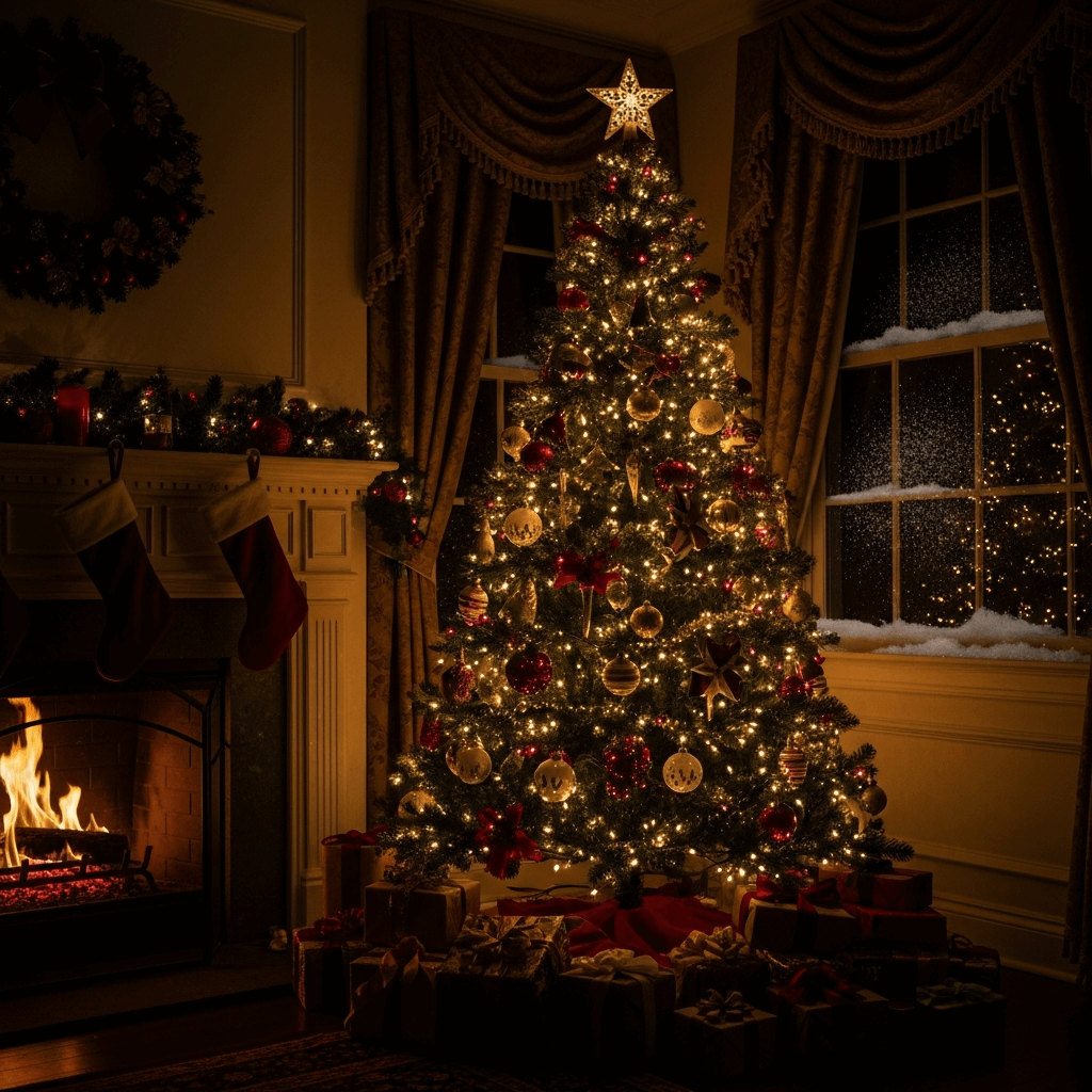 feliz Navidad familia