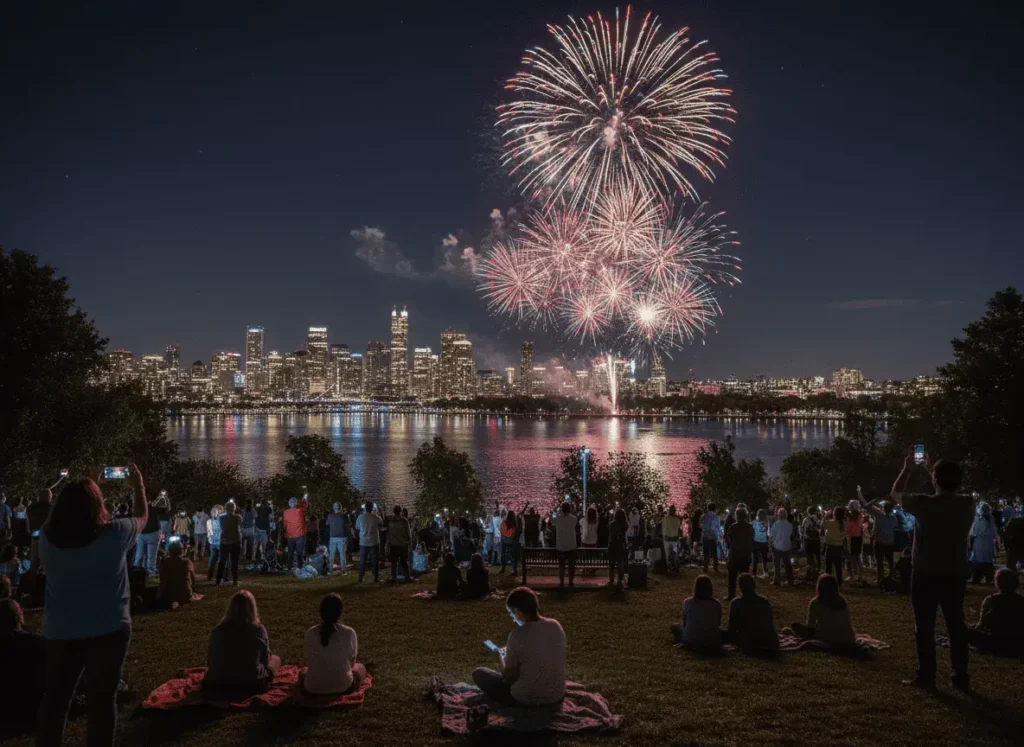 An AI-generated image of 4th of July