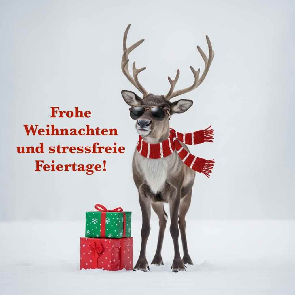 Rentier-wünscht-frohe-Weihnachten