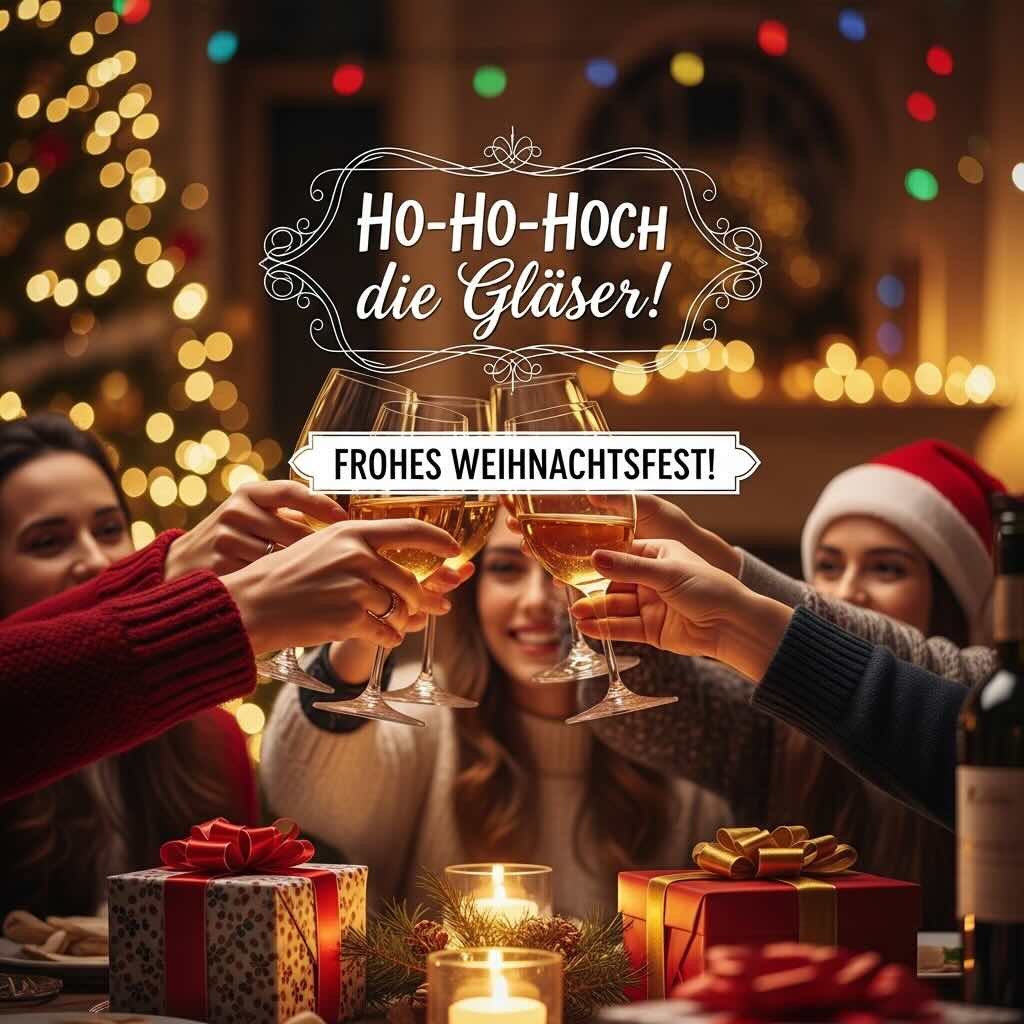 Familie-beim-Anstoßen