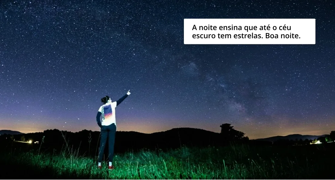 frases de boa noite