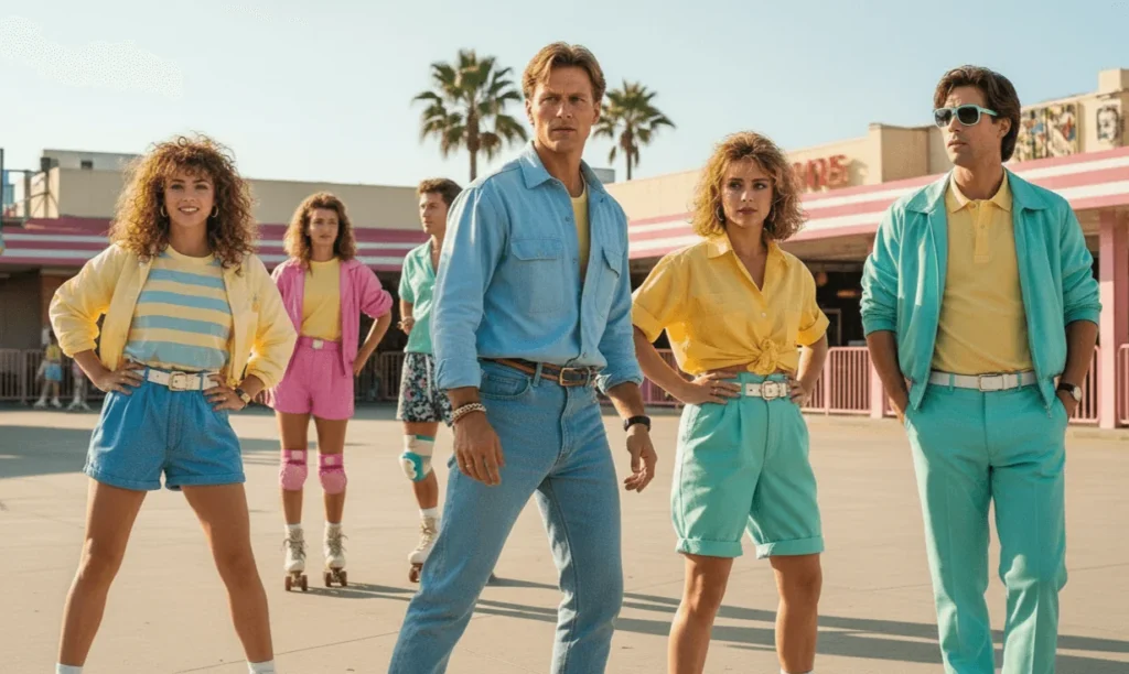 1980s pastel aesthetic