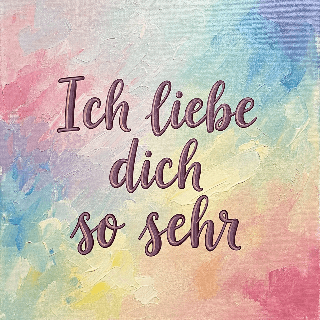 ‚Ich liebe dich so sehr‘-Bild