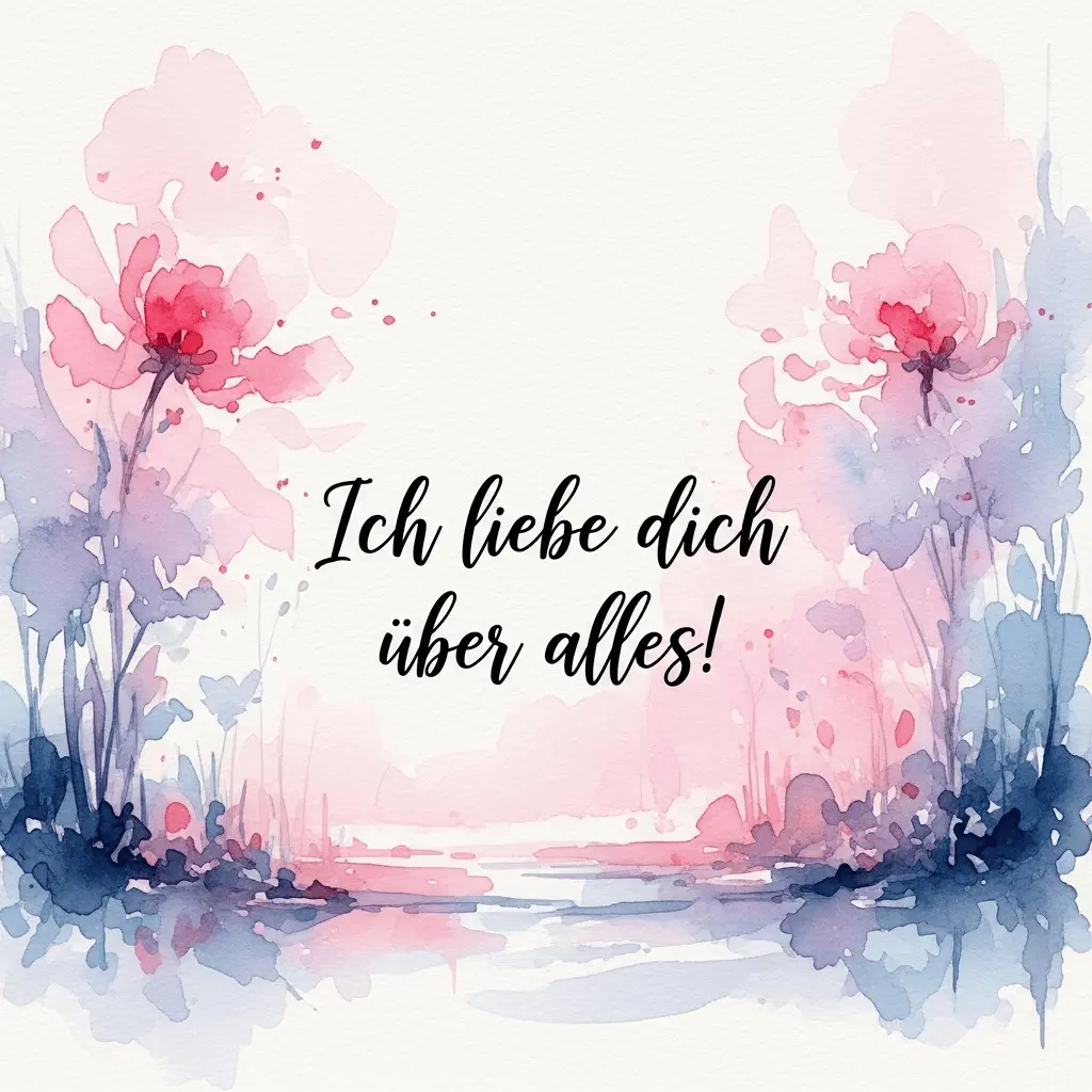 Ich liebe dich über alles-Bild