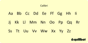 Calibri