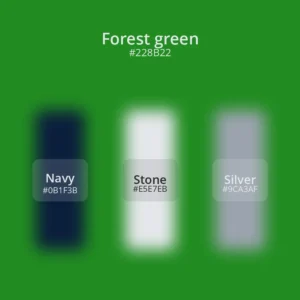 Forest green color palette 4