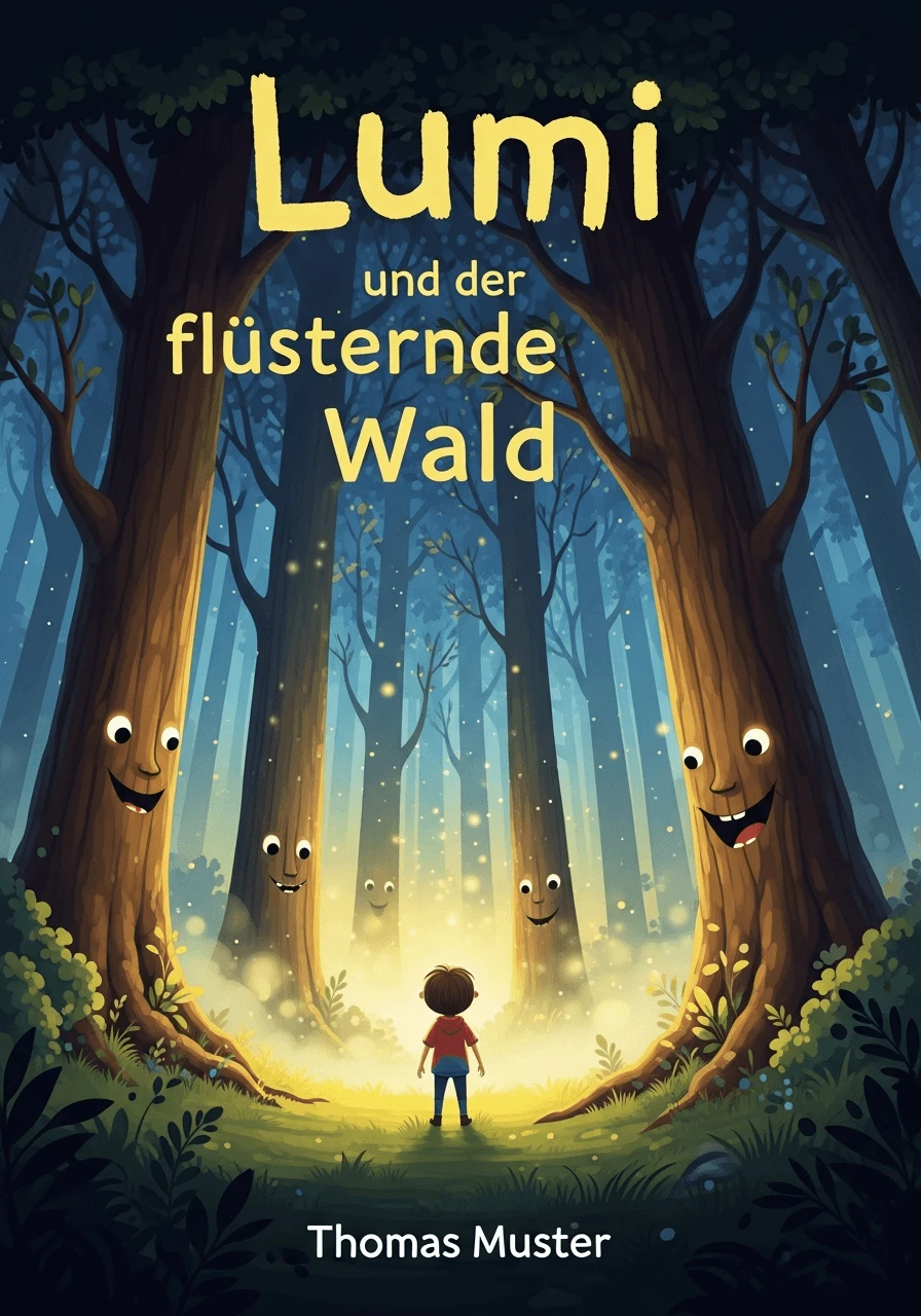 Buchcover Kinderbuch Beispiel