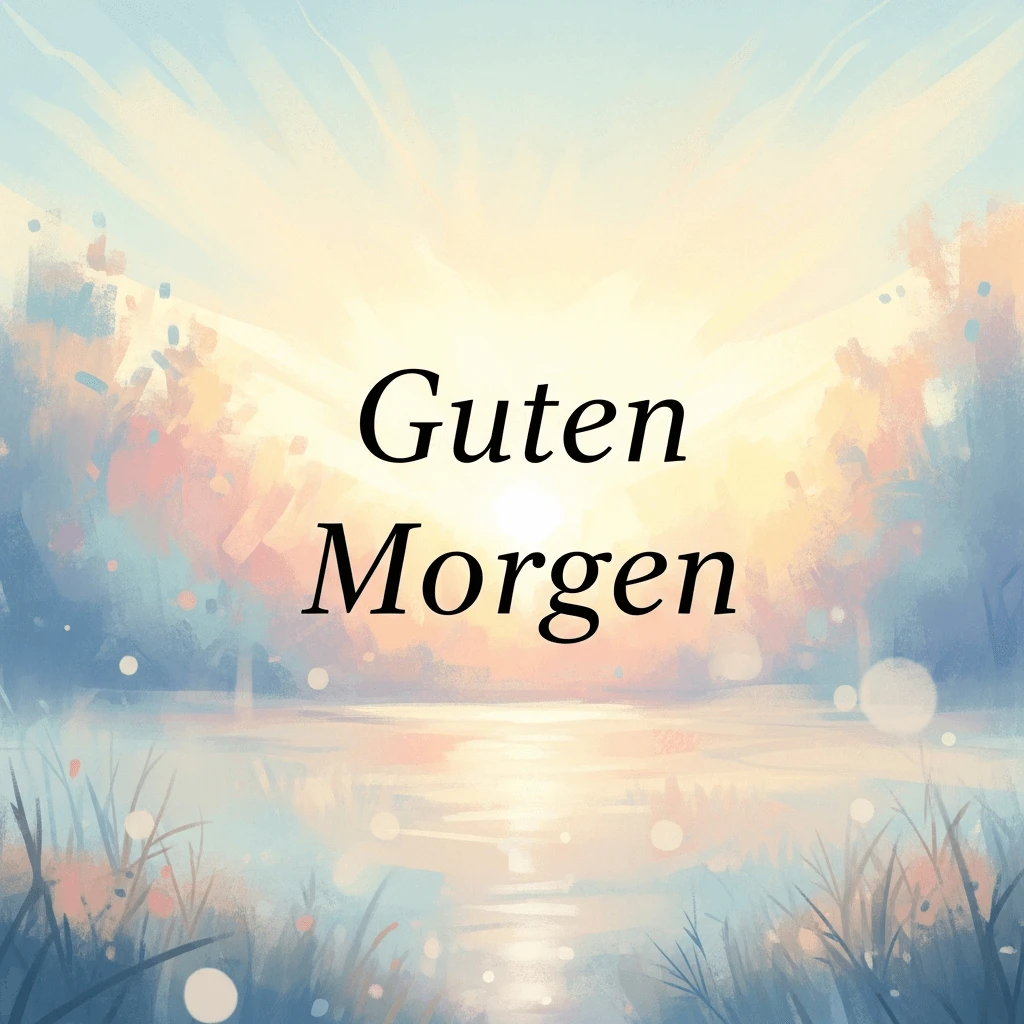 Guten-Morgen-Gruß für Freunde