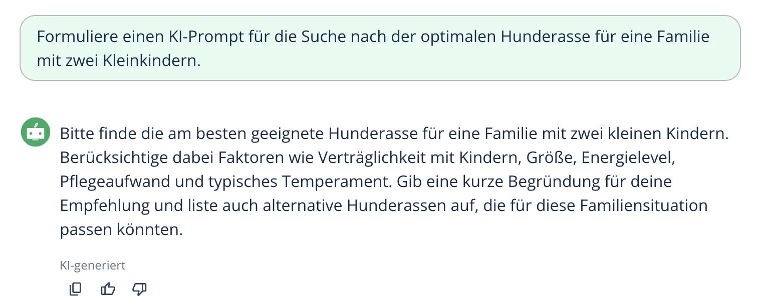 Prompt-Generator von QuillBot