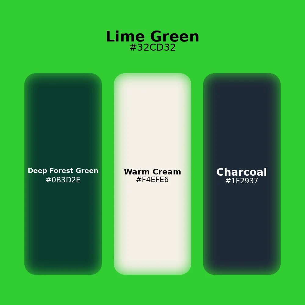 Lime green palette 1