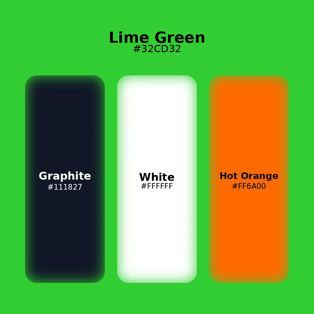 Lime green palette 3