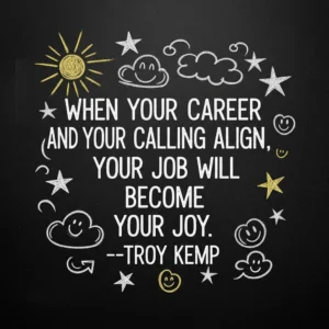 Teacher quote on a chalkboard background