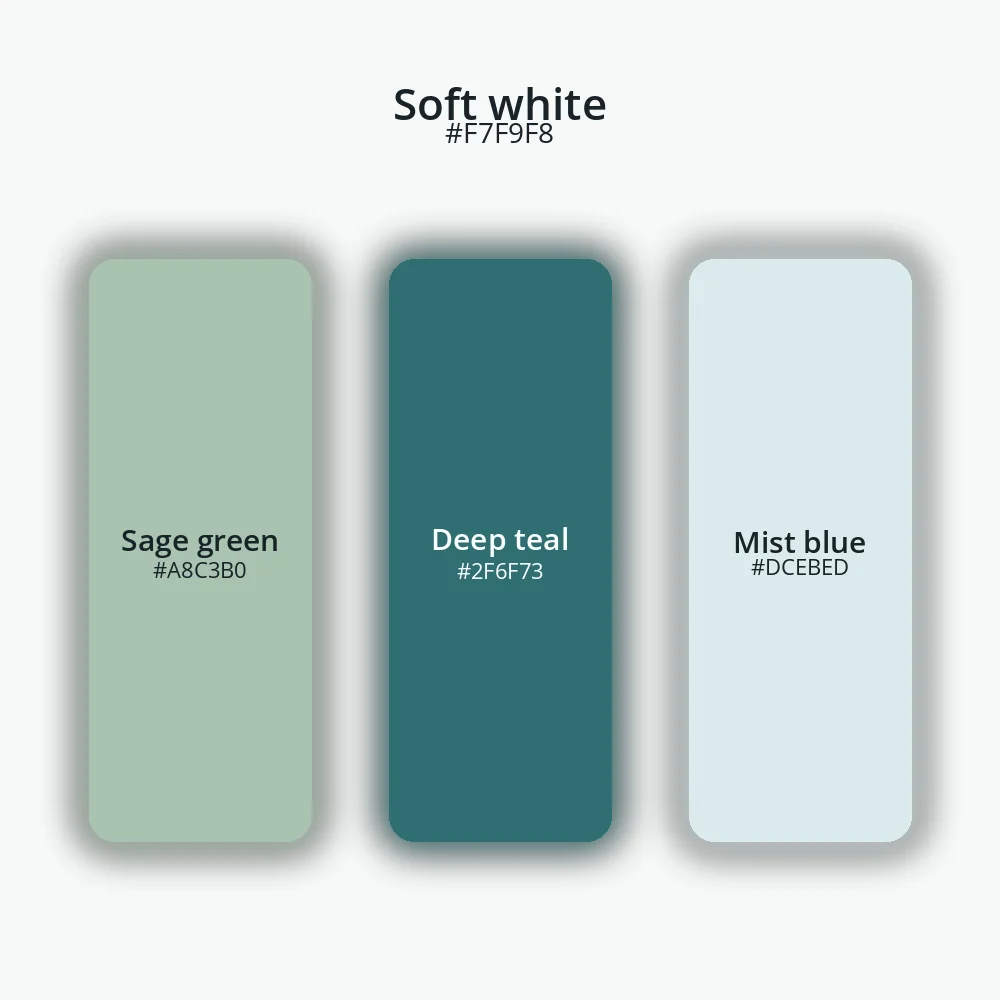 White color palette 1