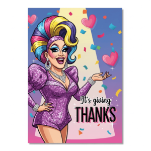 thank you - giving thanks - drag queen
