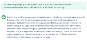 gerador de prompts exemplo