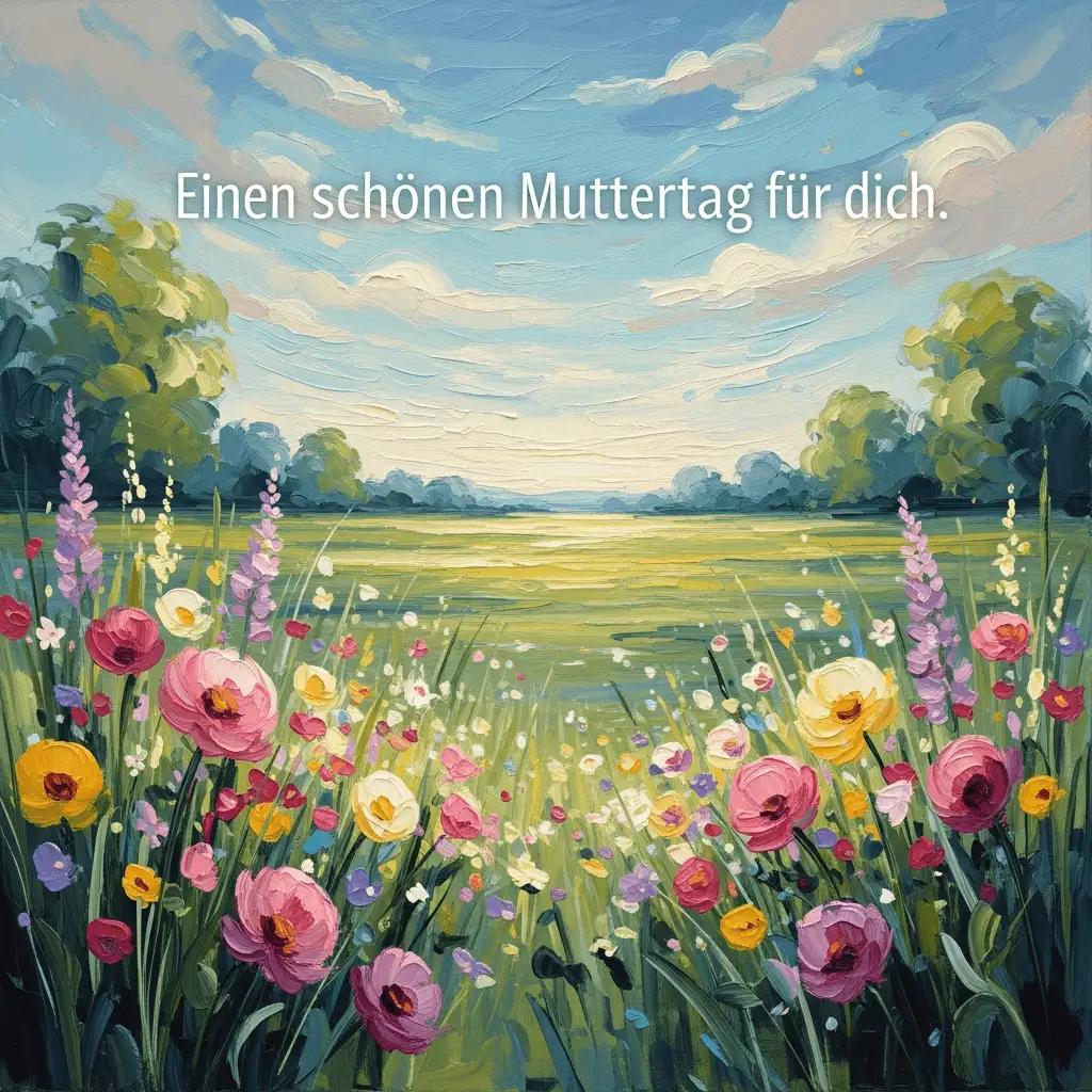 Muttertag Wiese