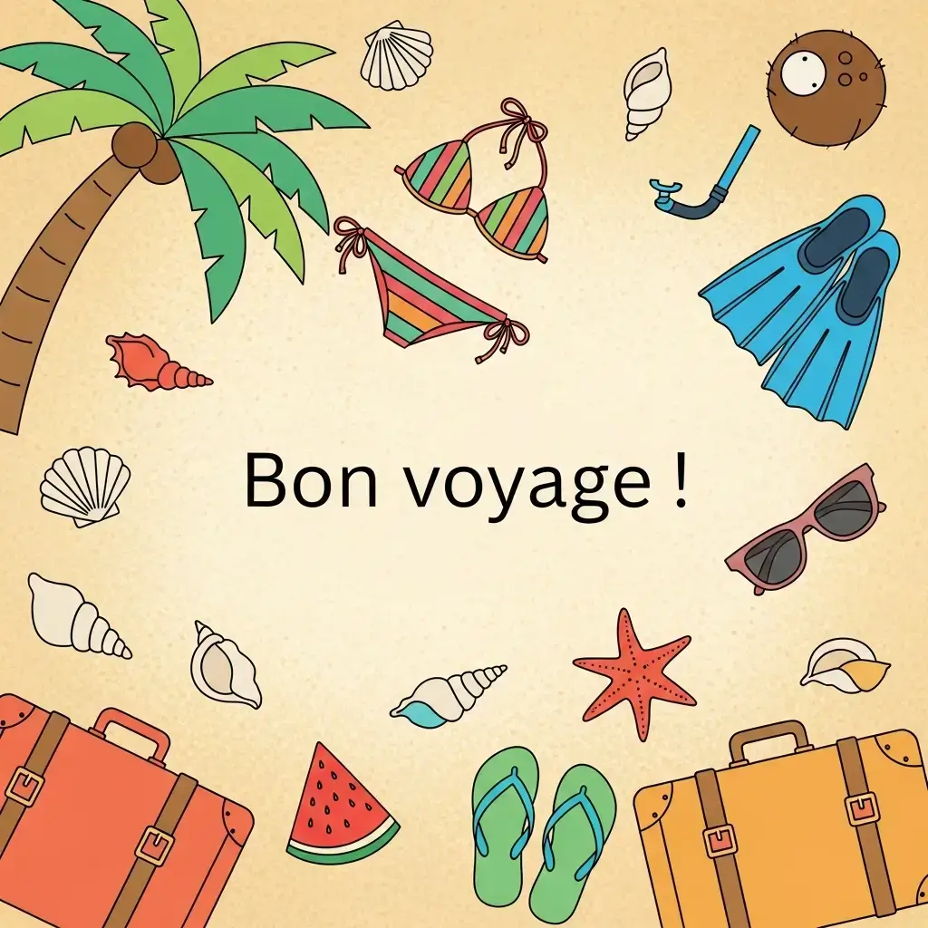 24 messages pour souhaiter un bon voyage