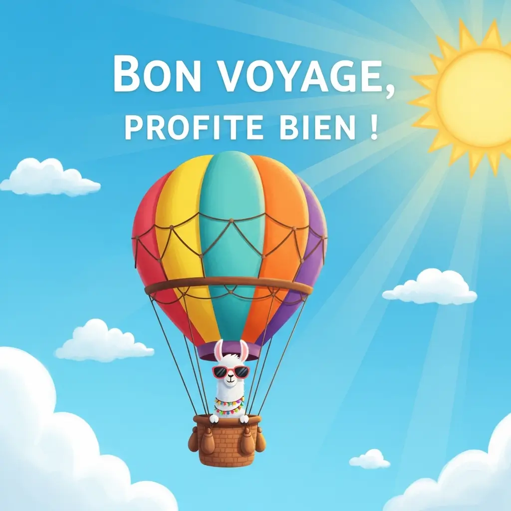 24 messages pour souhaiter un bon voyage
