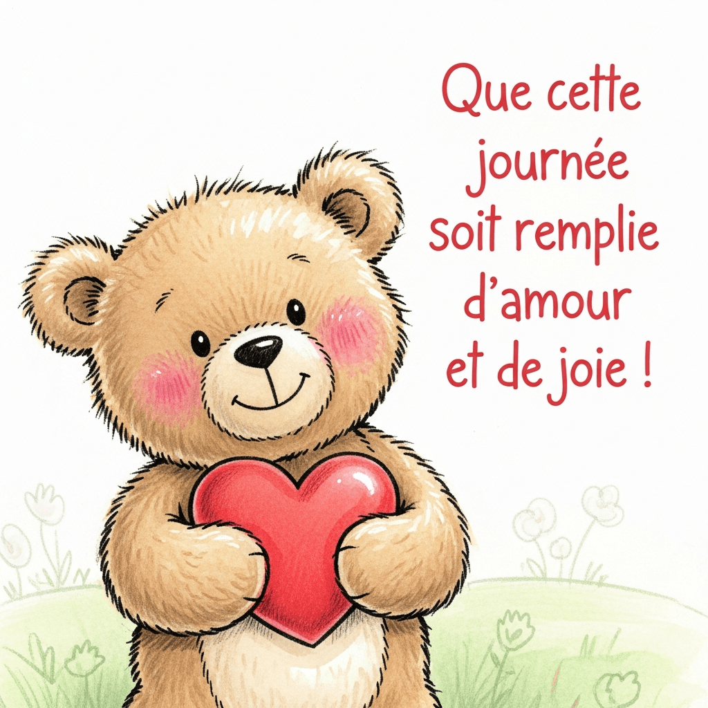 bonne fête des pères message nounours