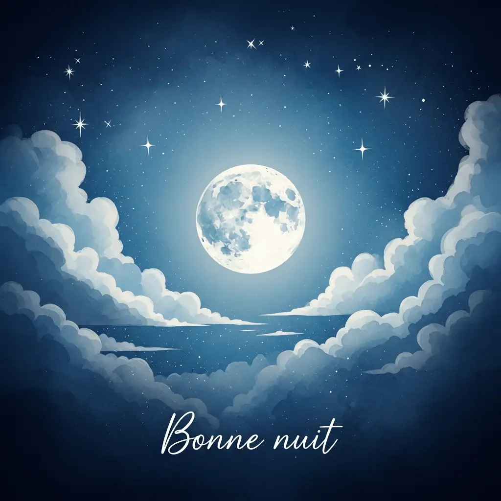 bonne nuit message