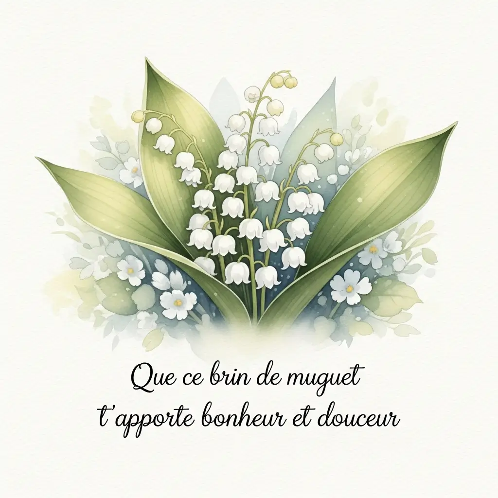 carte muguet gratuite à télécharger