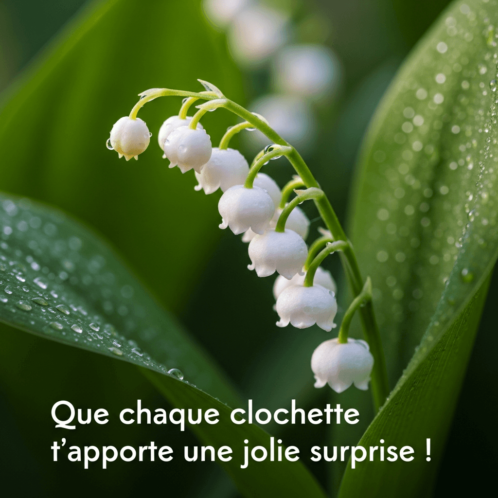 texte 1er mai avec muguet