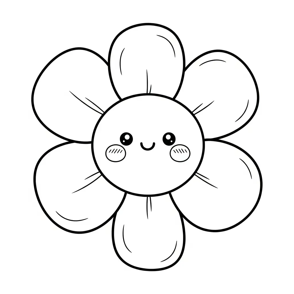 lachende Blume