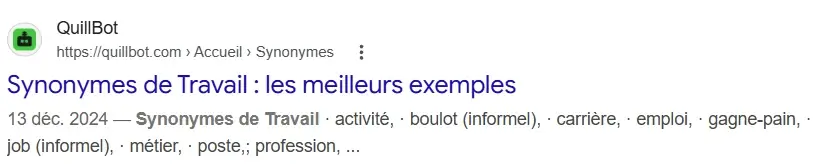 méta description exemple