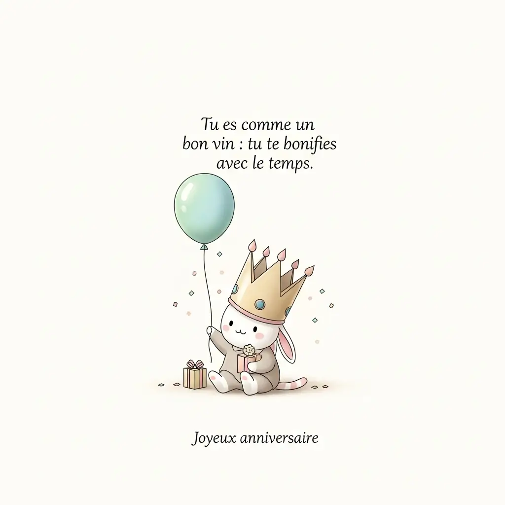 bon anniversaire humour