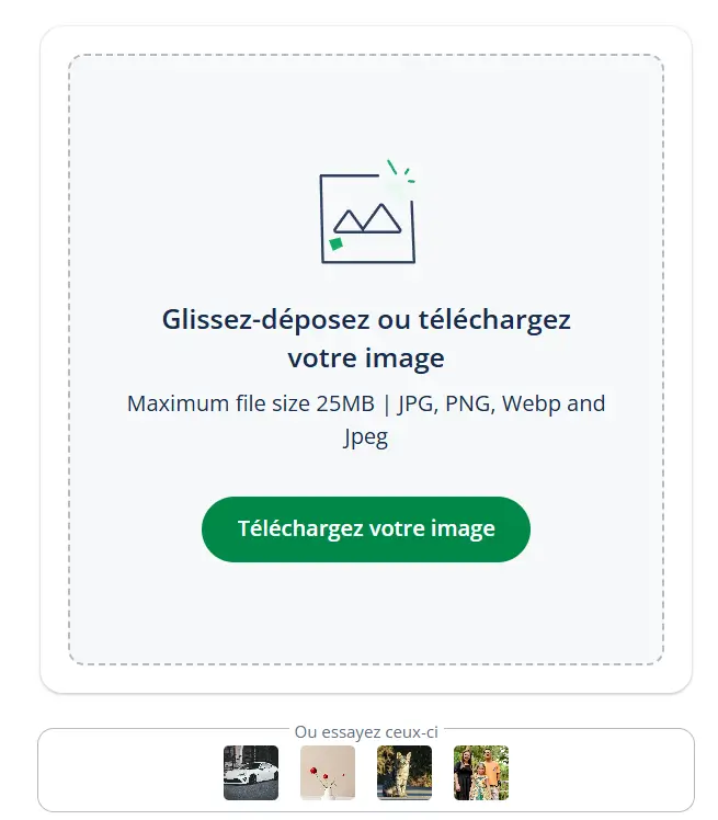 supprimer le fond image