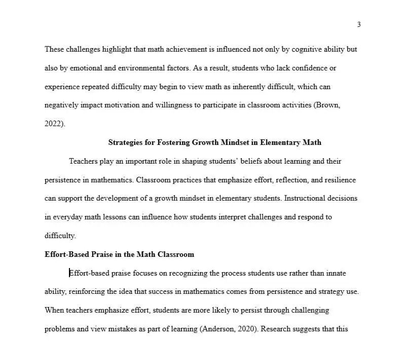 Example of APA Level 1 and Level 2 headings