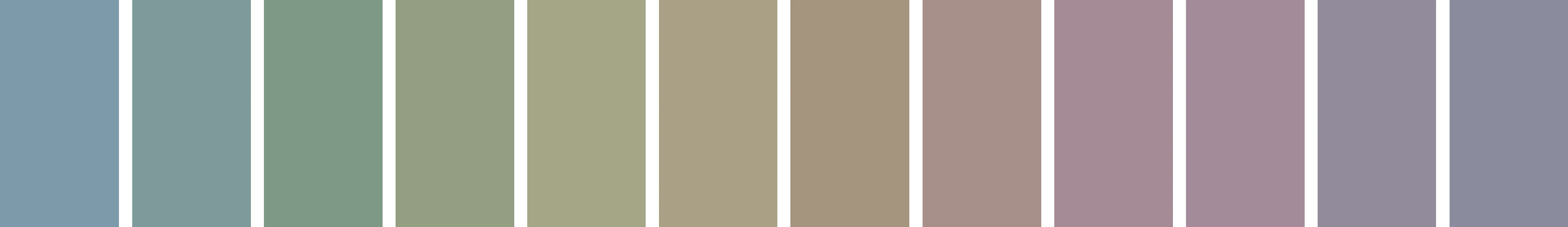Gedeckte Farben