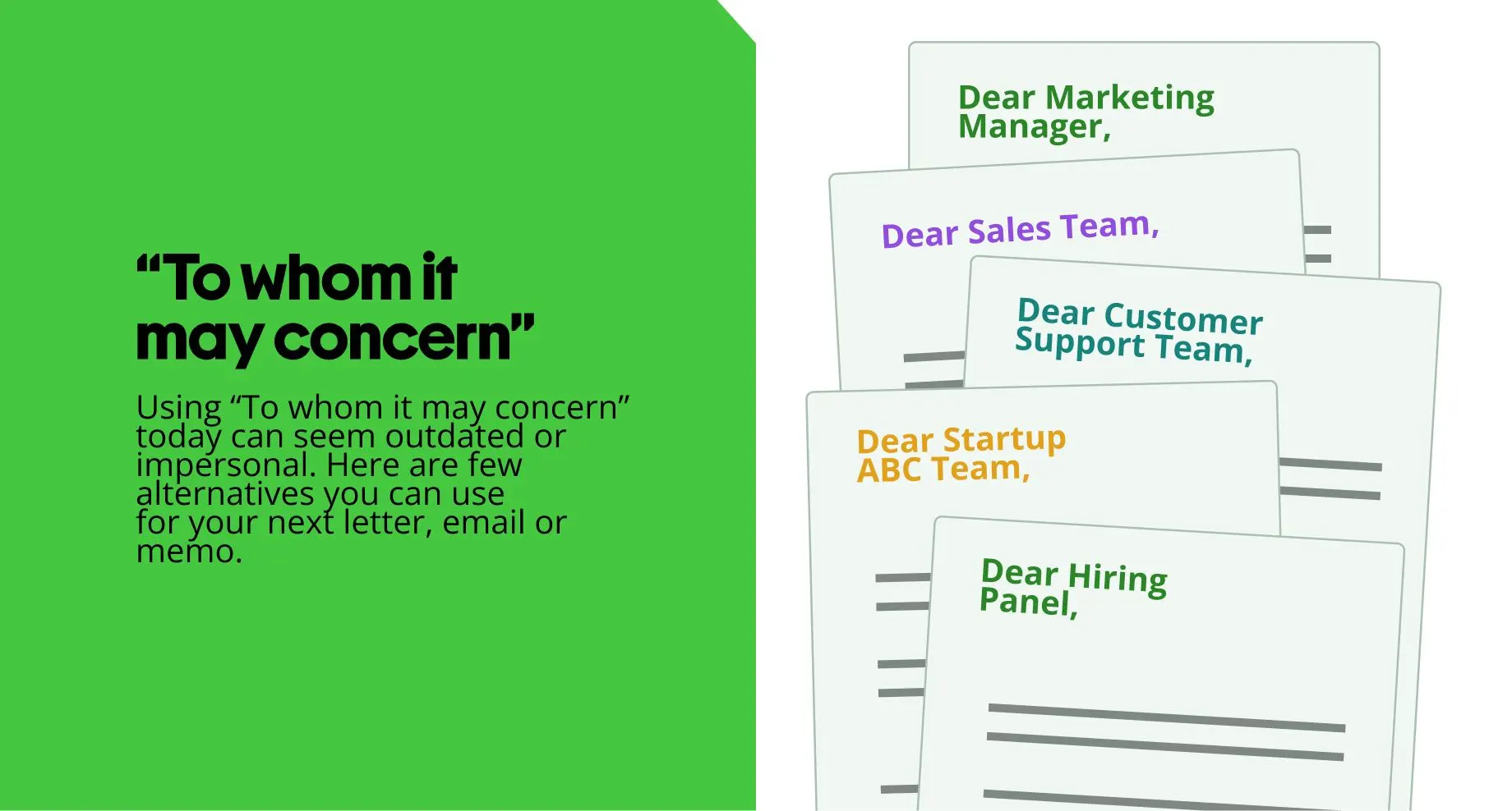 How To Address a Cover Letter Without a Name
