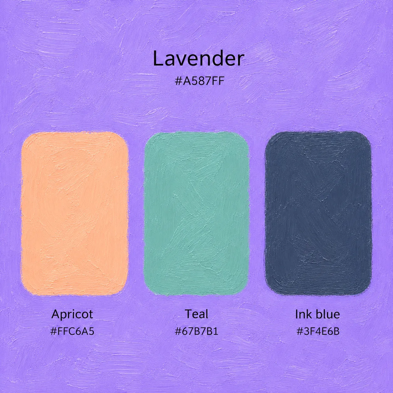 Lavender color palette 2