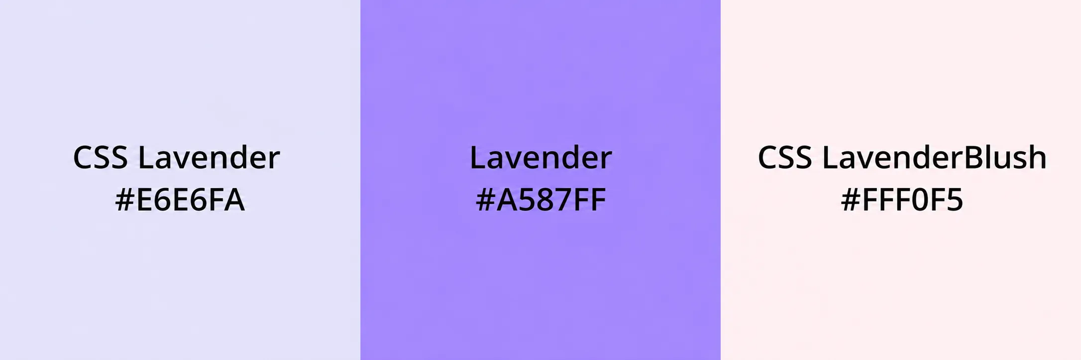 Lavender hex code