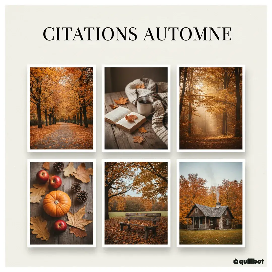 citation automne