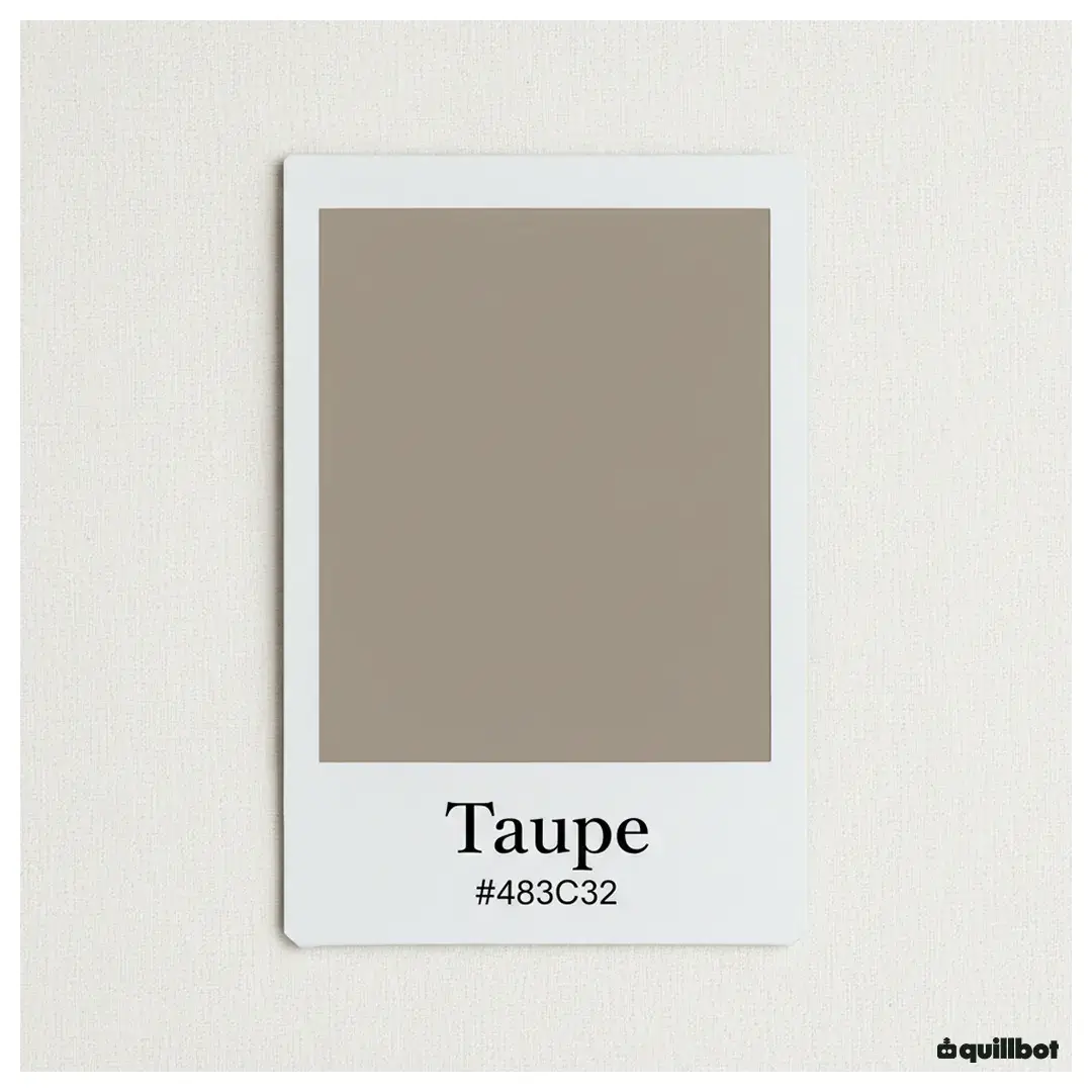 couleur taupe