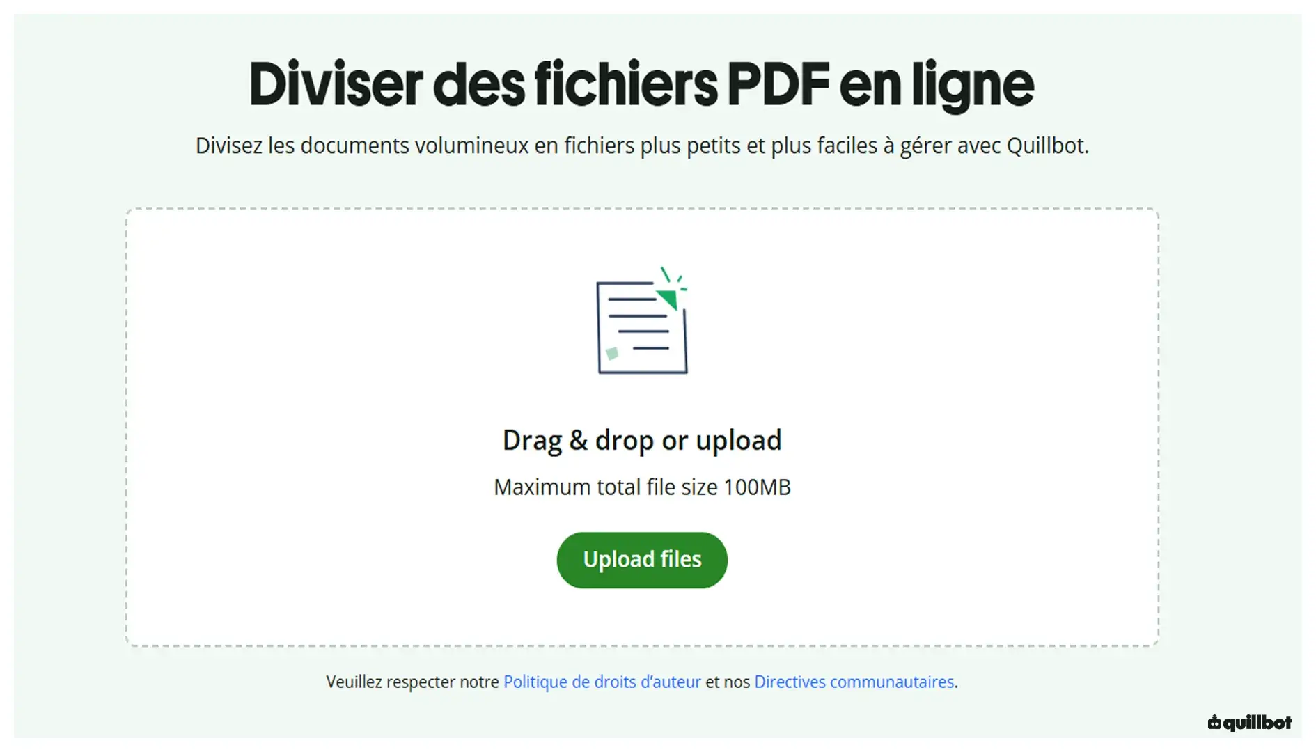 diviser un pdf