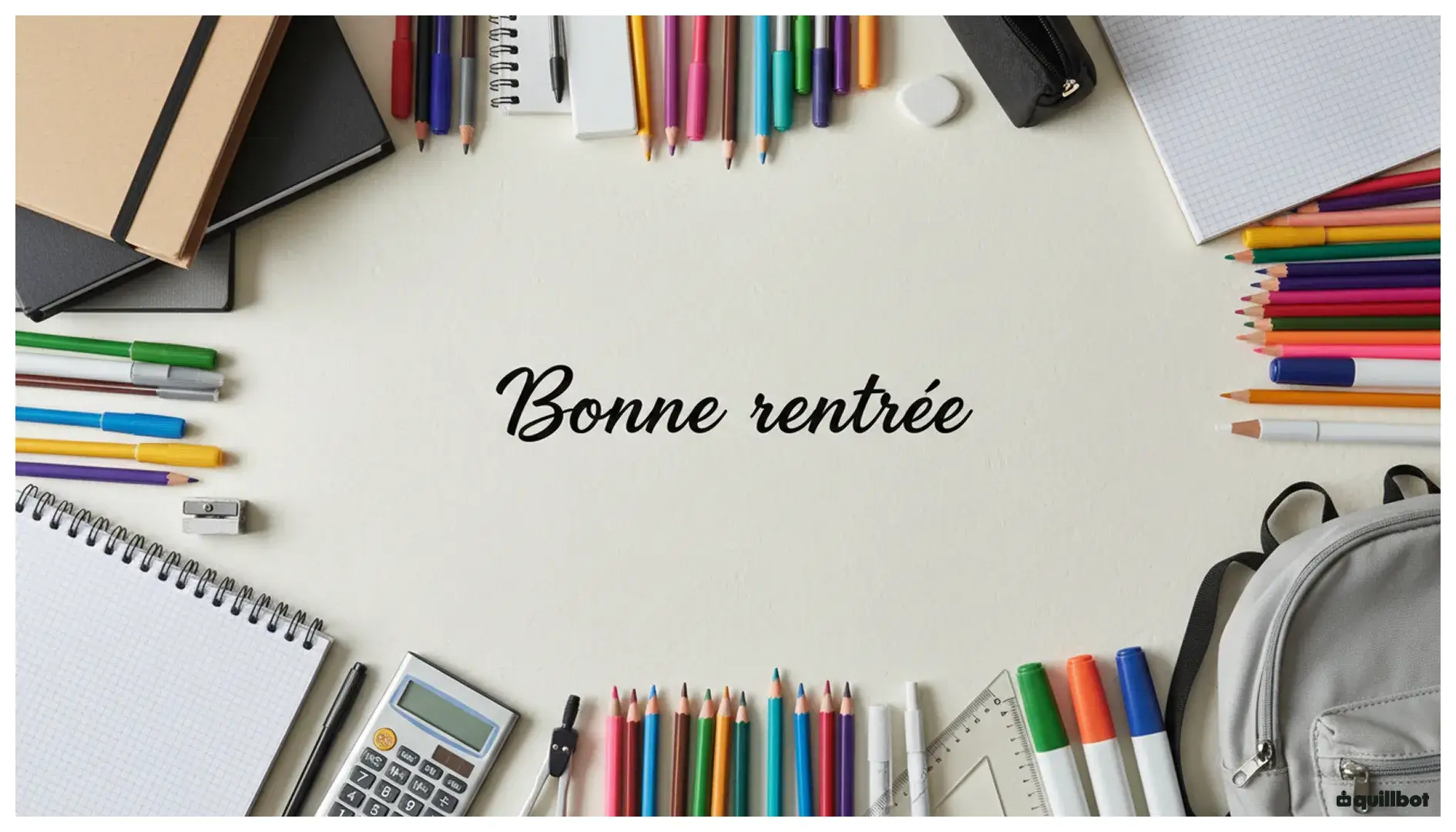fond d'écran rentrée scolaire bonne rentrée