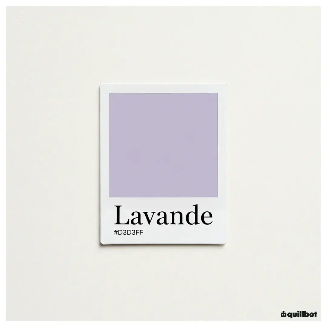 lavande couleur
